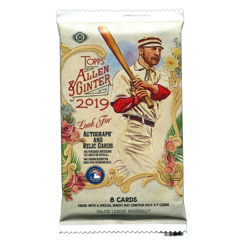 2019 Topps Allen & Ginter Baseball Hobby Pack by Weram