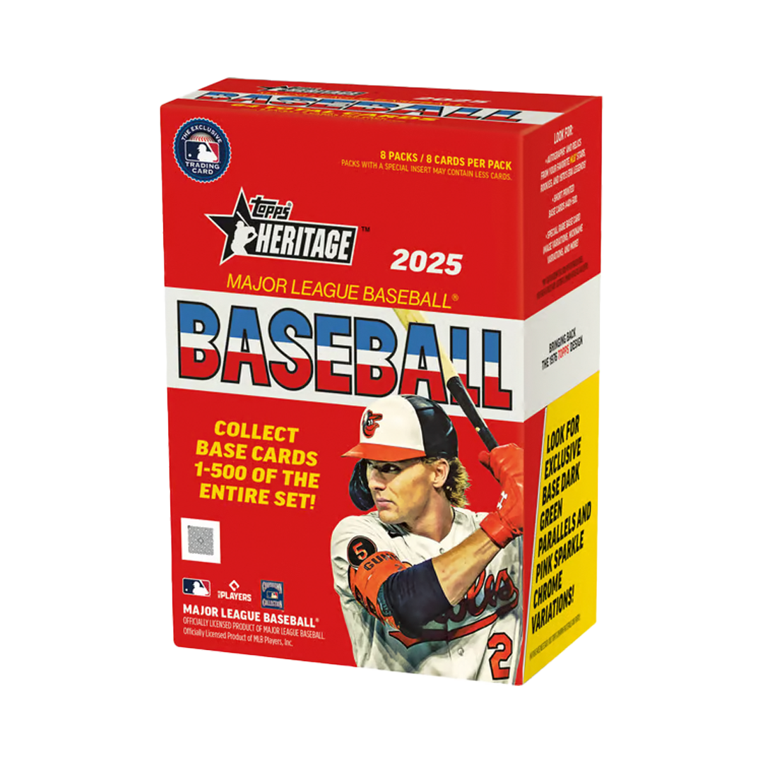 2025 Topps Heritage Baseball Blaster Box by Weram