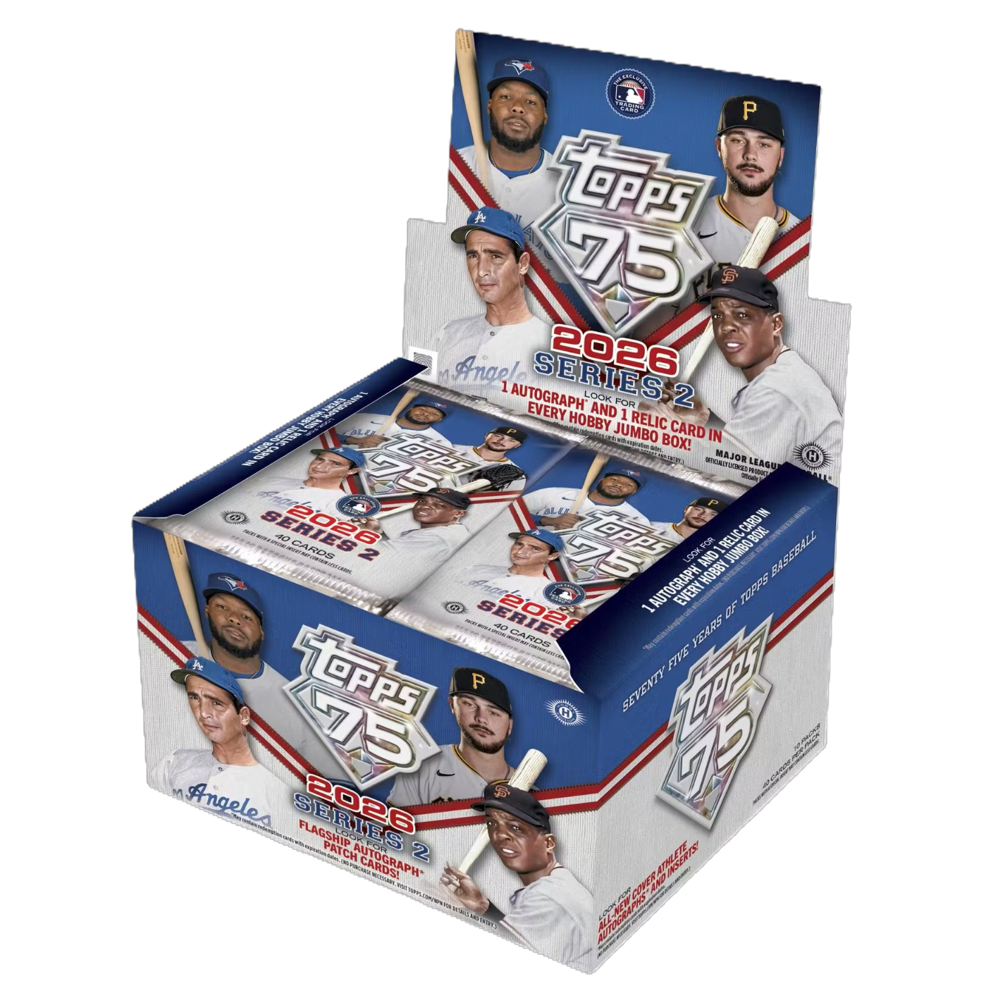 2026 Topps Series 2 Baseball Jumbo Box by Weram