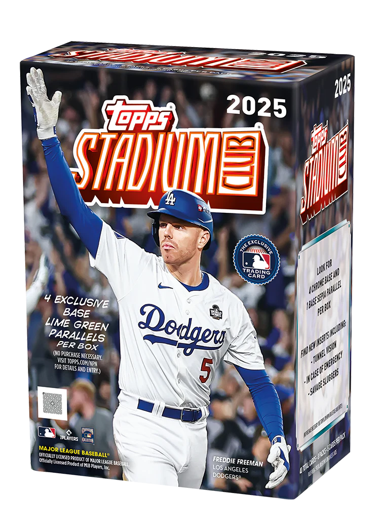 2025 Topps Stadium Club Baseball Blaster Box by Weram