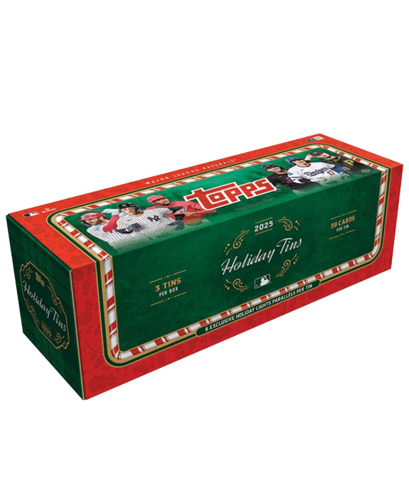 2025 Topps Holiday Baseball 3 Tin Box by Weram