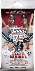 2026 Topps Series 1 Baseball Jumbo Value Pack by Weram